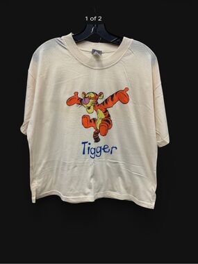 Tigger Graphic Cream Women's Pajama Tee
